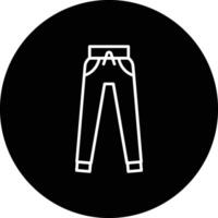 Sweat Pants Vector Icon