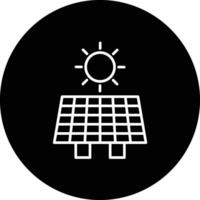 Solar Panel Vector Icon