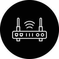 Wireless Router Vector Icon