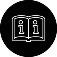 Book Information Vector Icon