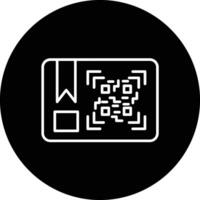 Package QR Code Vector Icon