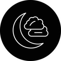 New Moon Vector Icon