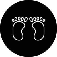 Footprint Vector Icon