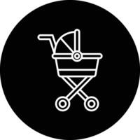 Stroller Vector Icon