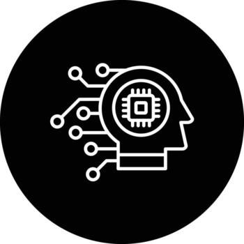 Machine Perception Vector Icon