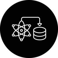 icono de vector de ciencia de datos