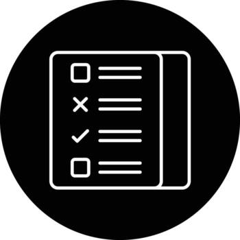 Checklist Vector Icon