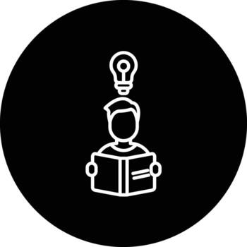 Self Learning Vector Icon