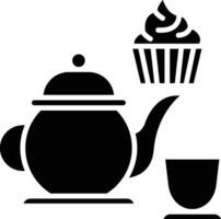 Afternoon Tea Vector Icon