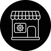 Flower Shop Vector Icon