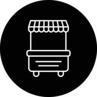 Street Market Vector Icon