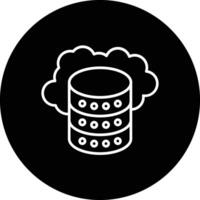 Cloud Storage Vector Icon