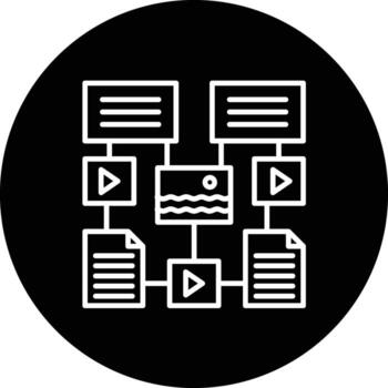 Structured Data Vector Icon