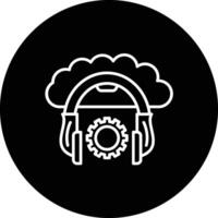 Cloud Service Vector Icon