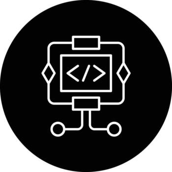 Algorithm Vector Icon