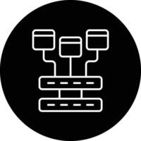 Data Modelling Vector Icon