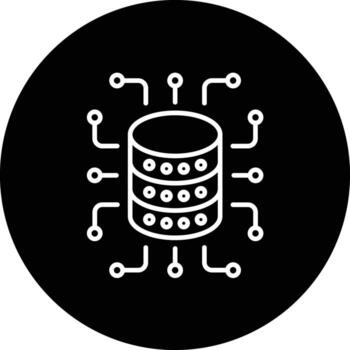 Data Aggregation Vector Icon