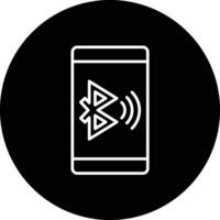 Bluetooth Connect Vector Icon