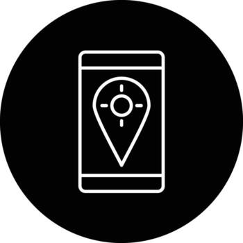 GPS Fixed Vector Icon