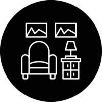 Living Room Vector Icon