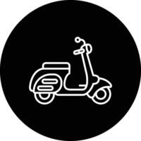 icono de vector de motocicleta