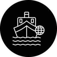 Domestic Shipping Vector Icon