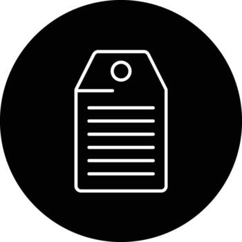 Label Vector Icon