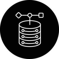 Object Database Vector Icon