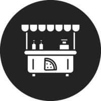 Pizza Stall Vector Icon