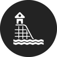 Water Slide Vector Icon
