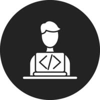 icono de vector de desarrollador de software