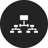 Labeled Hierarchy Vector Icon