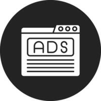 Online Advertising Vector Icon