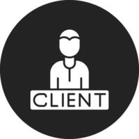 clientela vector icono