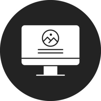 Computer Website Vector Icon