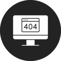 404 Error Vector Icon