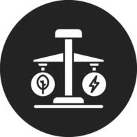 Zero Energy Balance Vector Icon