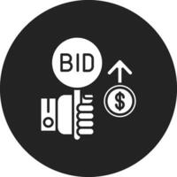 Bid Increment Vector Icon