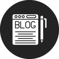 Blog Vector Icon