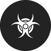 bio peligro vector icono
