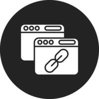 Backlink Vector Icon