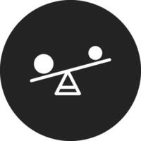 icono de vector de equilibrio