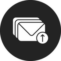 correo electrónico explosiones vector icono