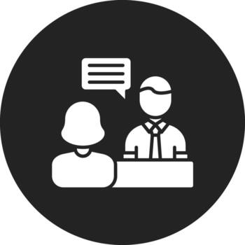 Interview Vector Icon