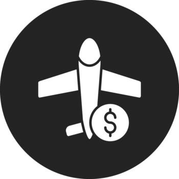 pagado vacaciones vector icono