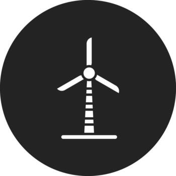 Windmill Vector Icon