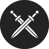 Two Swords Vector Icon