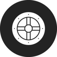 Viking Shield Vector Icon