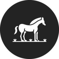 icono de vector de caballo