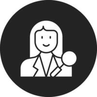 Hr Specialist Female Vector Icon